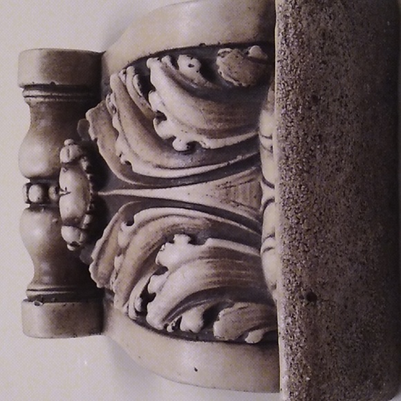 ELECTRA bisque corbel, Atlantis Tile, like Sid Dickens. *Rare & Retired wall art - Picture 5 of 11